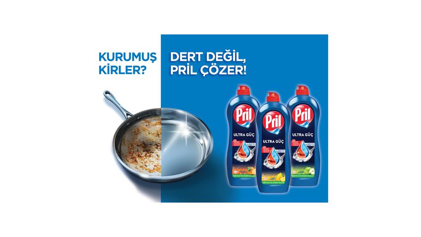 Pril Ultra Güç Portakal Sıvı Bulaşık Deterjanı 675 g