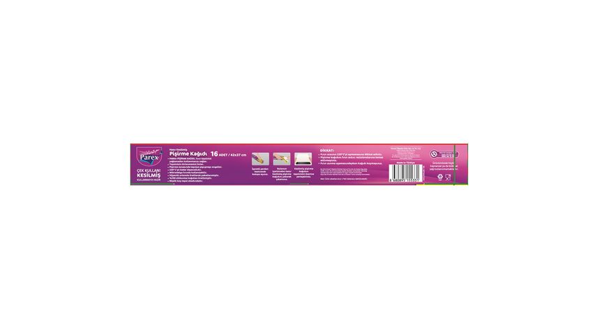 Parex Pre-cut Baking Paper 16 Pieces