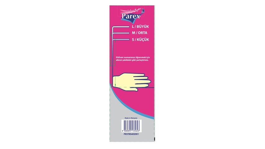 Parex Trend Dishwashing Glove Medium Size