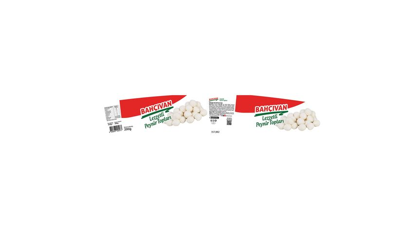 Bahçıvan Lezzetli Peynir Topları 200 g