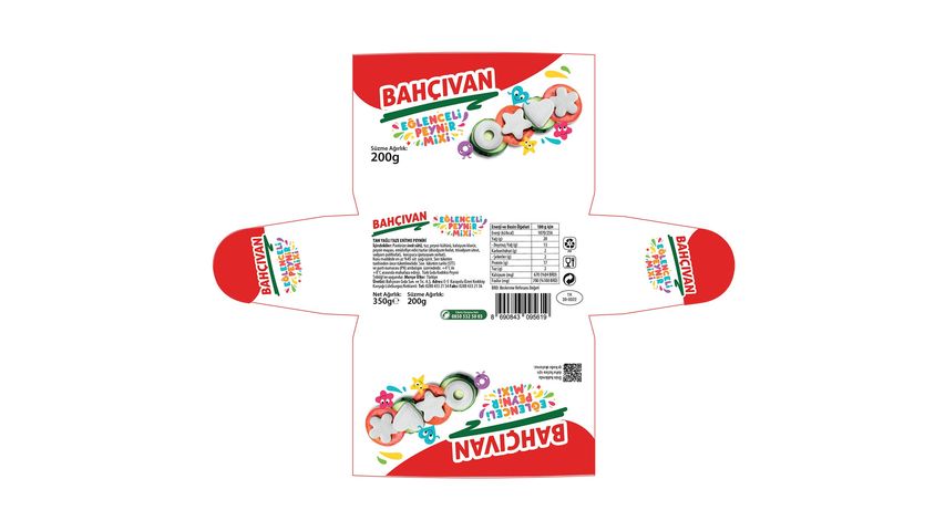 Bahcıvan Eğlenceli Peynir Mixi 200 g