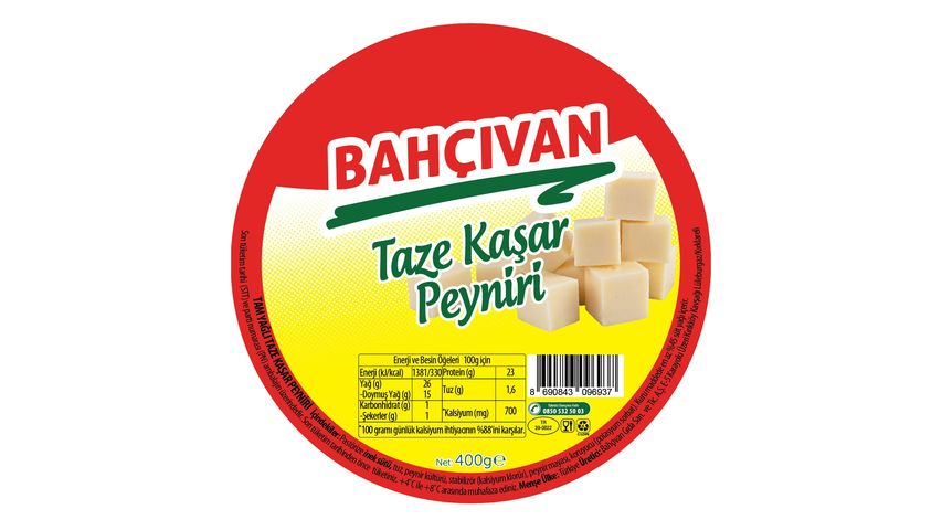 Bahçıvan 400 g Kashar Cheese