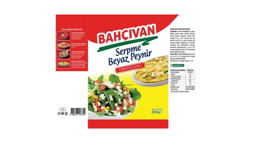 Bahçıvan Crumbled White Cheese 200 g