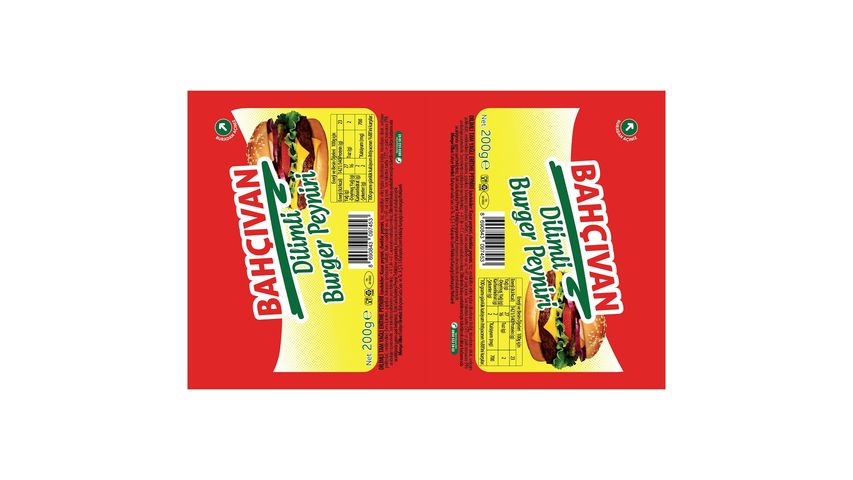 Bahçıvan Sliced Burger Cheese 200 g