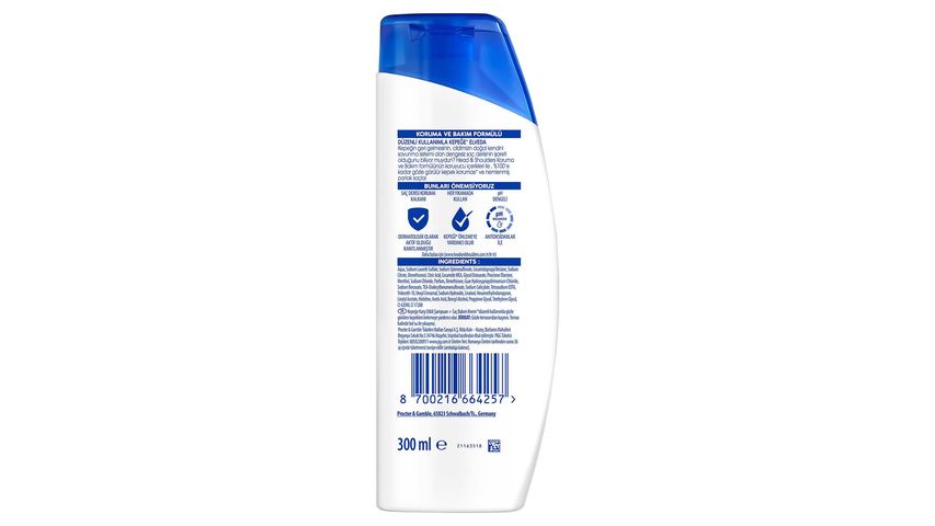 Head & Shoulders Mentol Ferahlığı 2'si 1 Arada Şampuan 300 ml