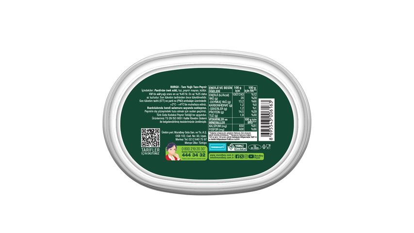 Muratbey Burgu Peyniri 200 g