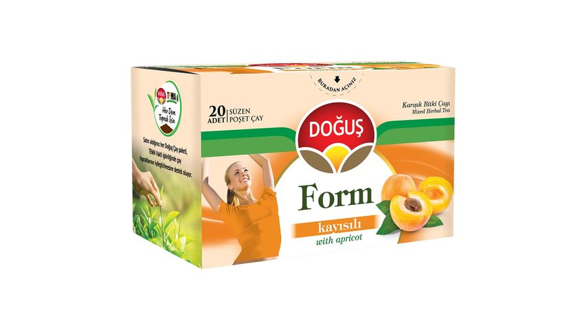 Doğuş Apricot Form Tea 20 pcs