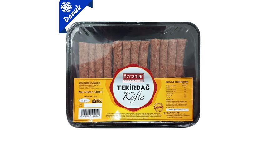 Özcanlar Tekirdağ Köfte 330 g