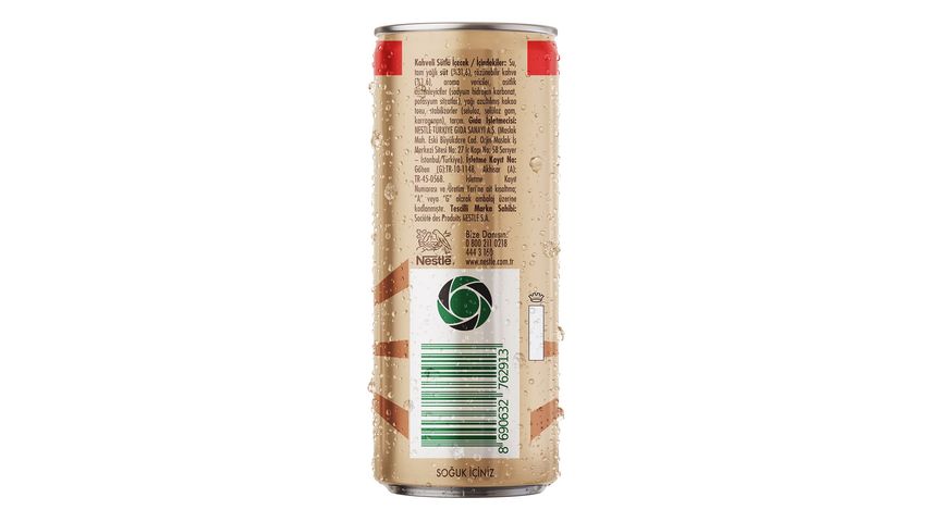 Nescafe Xpress Café Latte Şeker İlavesiz Soğuk Kahve 250 ml