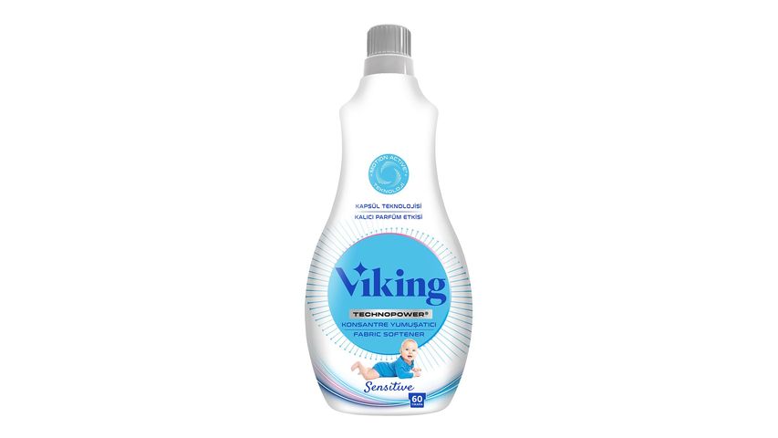 Viking Technopower Konsantre Çamaşır Yumuşatıcısı Sensitive 1440 ml