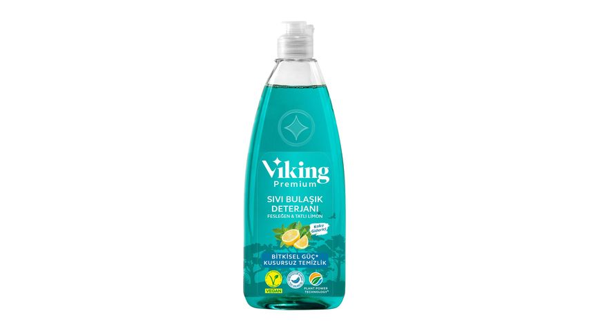 Viking Premium Bulaşık Deterjanı Fesleğen & Limon 750 ml