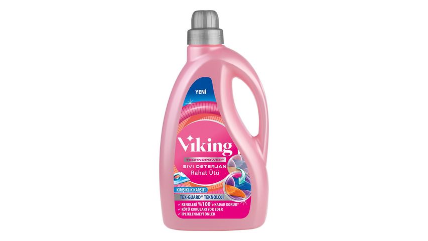 Viking TECHNOPOWER Sıvı Çamaşır Deterjanı Rahat Ütü 2.7 L
