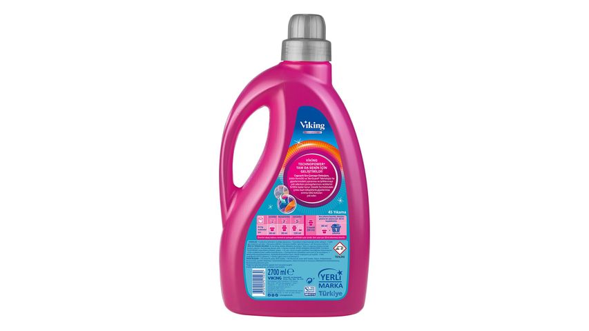 Viking TECHNOPOWER Sıvı Çamaşır Deterjanı Capcanlı 2.7 L