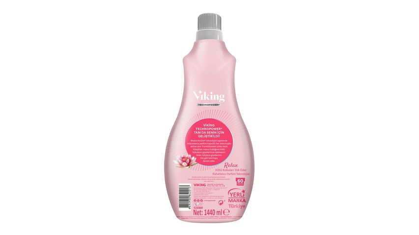 Viking TECHNOPOWER Concentrated Fabric Softener Relax 1440 ml