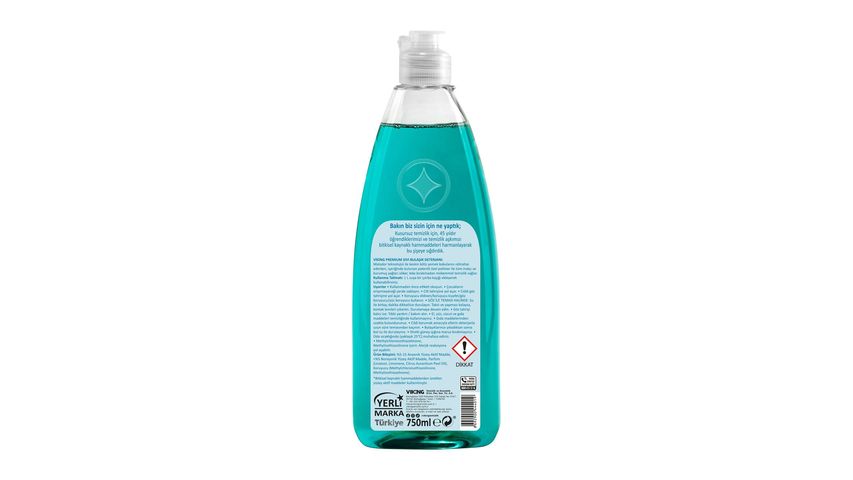 Viking Premium Bulaşık Deterjanı Fesleğen & Limon 750 ml