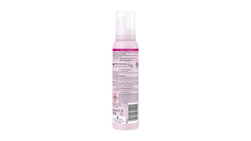 Taft Curl & Flex Saç Köpüğü 150 ml