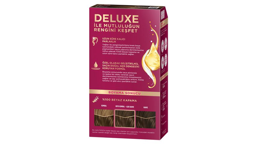 Palette Deluxe Koyu Kumral 6-0