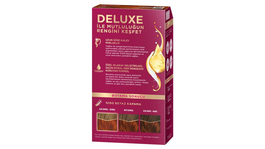 Palette Deluxe Hair Dye 7.77 Intense Bright Copper