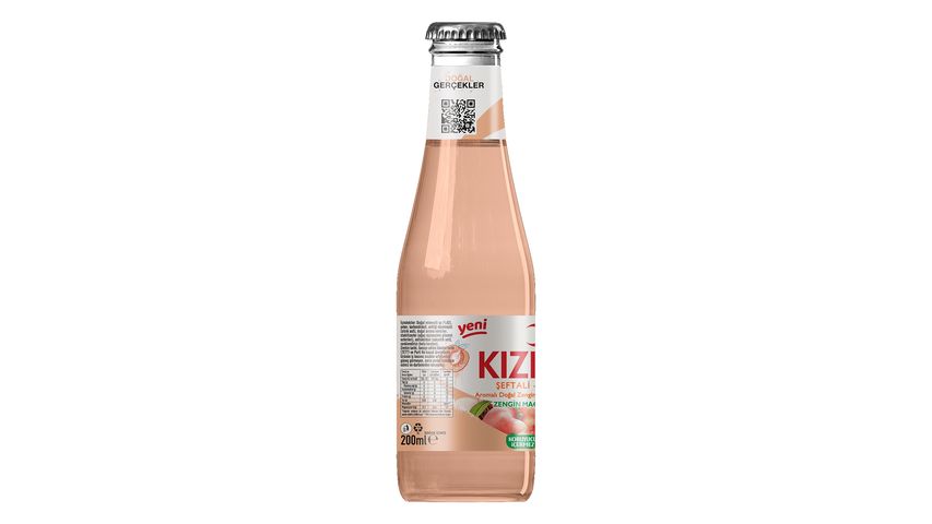 Kızılay Şeftali & Mango Aromalı Maden Suyu 6 x 200 ml