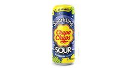 Chupa Chups Sour Blueberry Flavored Carbonated Drink 330 ml