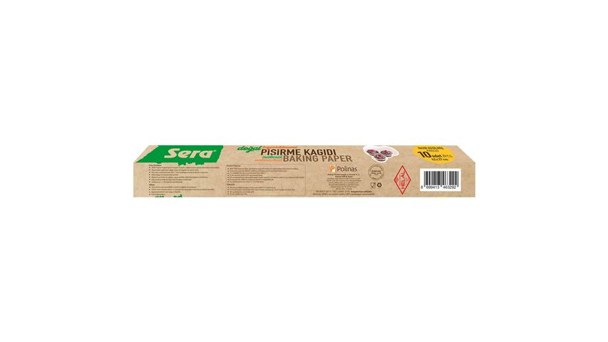 Sera Pre‑Cut Natural Baking Paper 10 Pieces