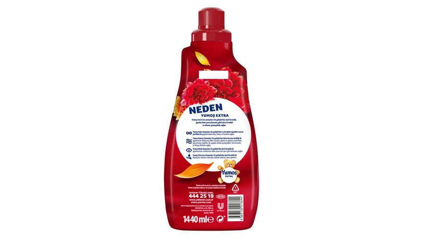 Yumoş Extra Konsantre Çamaşır Yumuşatıcısı Amber 1440 ml