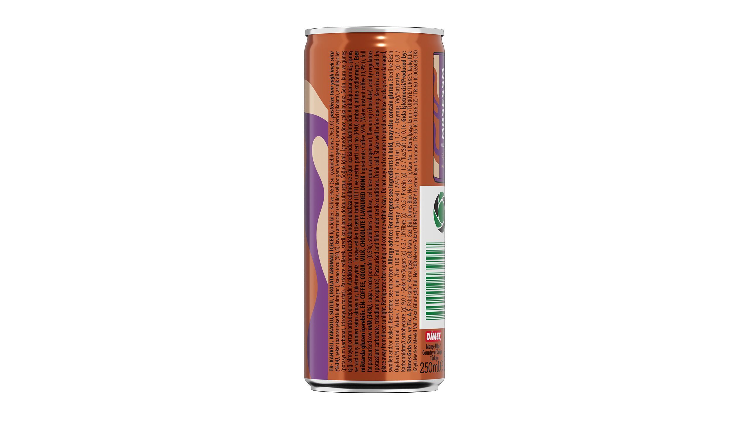 OBSESSO Iced Coffee Mocha 250 ml satın al | Yemeksepeti Market
