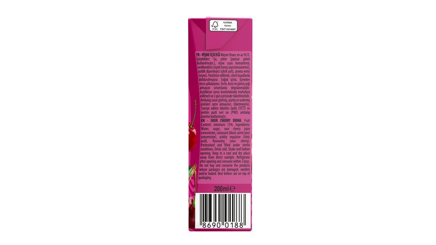 Dimes Sour Cherry Nectar Juice 200 ml