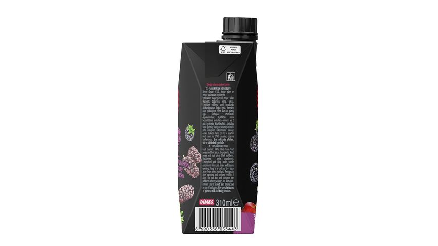 Dimes Böğürtlenli Smoothie 310 ml