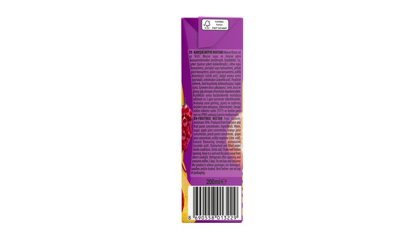 Dimes Mixed Fruit Nectar Juice 200 ml