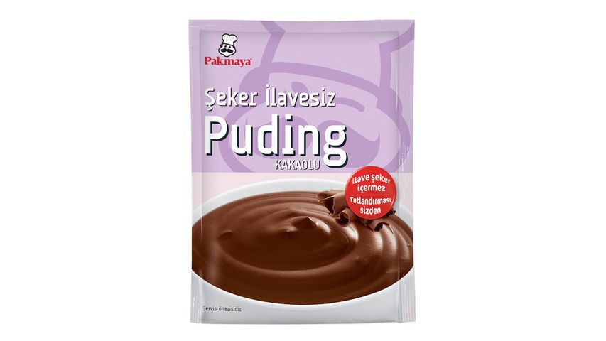 Pakmaya Şeker İlavesiz Kakaolu Puding 54 g