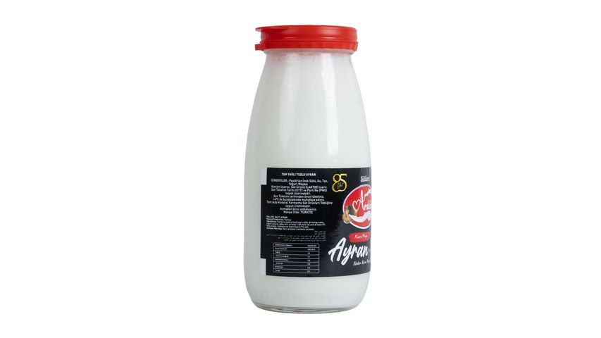 Arslan Kara Maya Doğal Ayran Cam Şişe 245 ml