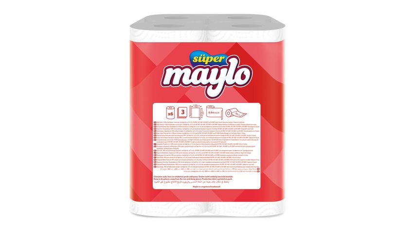Maylo Super Paper Towel 6 pcs