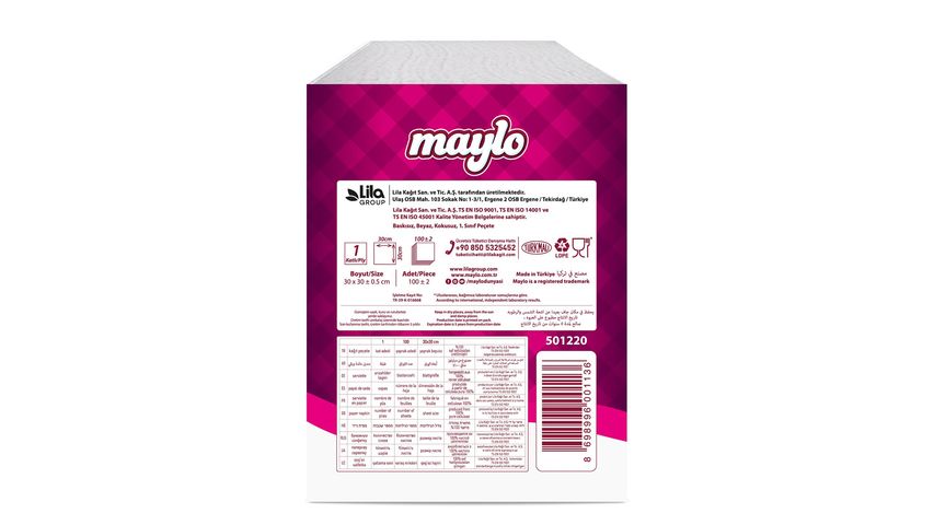 Maylo Peçete 100'lü