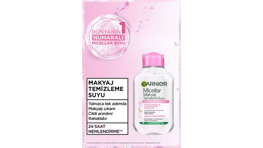 Garnier Micellar Makyaj Temizleme Suyu 100 ml
