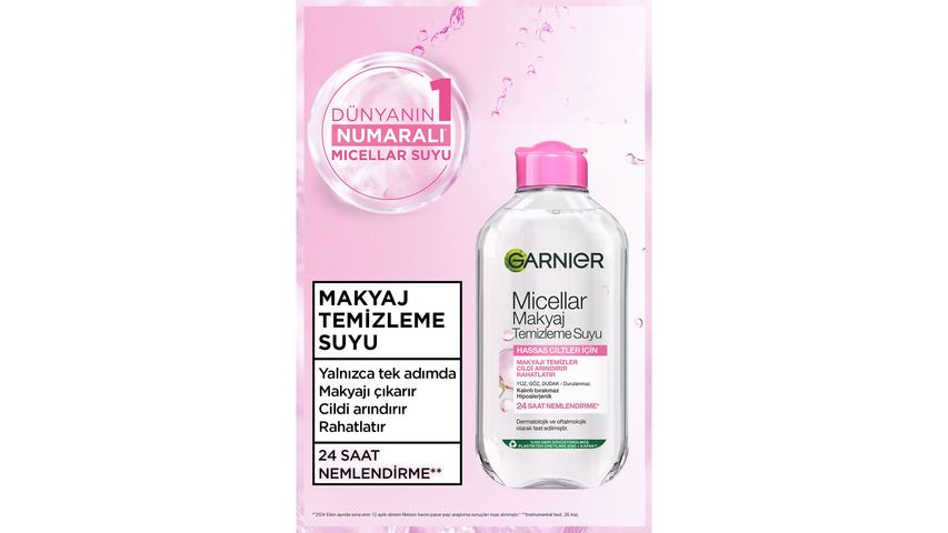 Garnier Micellar Makeup Remover Water 200 ml