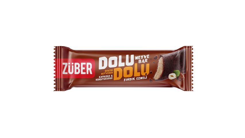 Züber Dolu Dolu Hazelnut Butter Fruit Bar 30 g