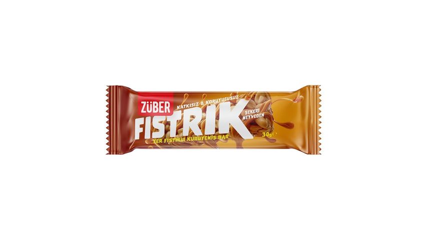 Züber Fıstrık Peanut Nut Bar 30 g