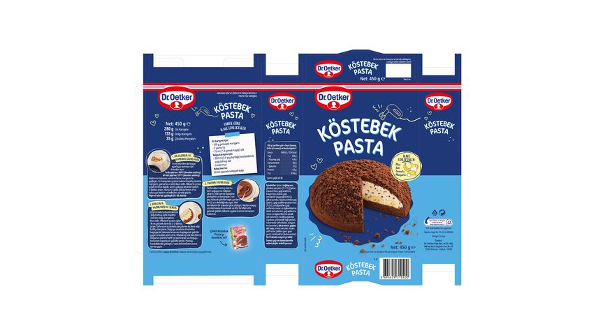 Dr. Oetker Köstebek Pasta 450 g