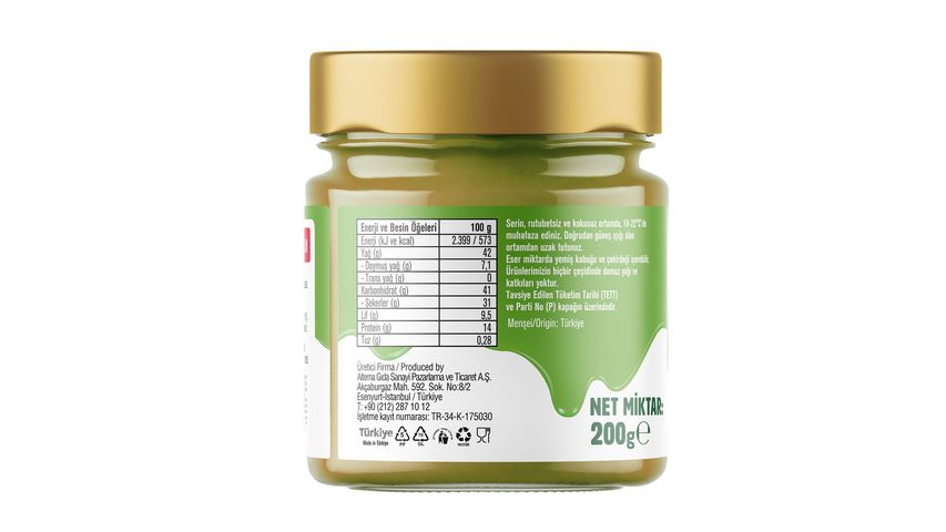 Züber Antep Fıstığı Kreması 200 g