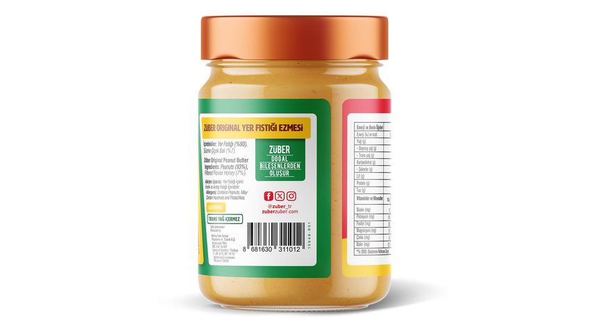 Züber Original Peanut Butter 315 g