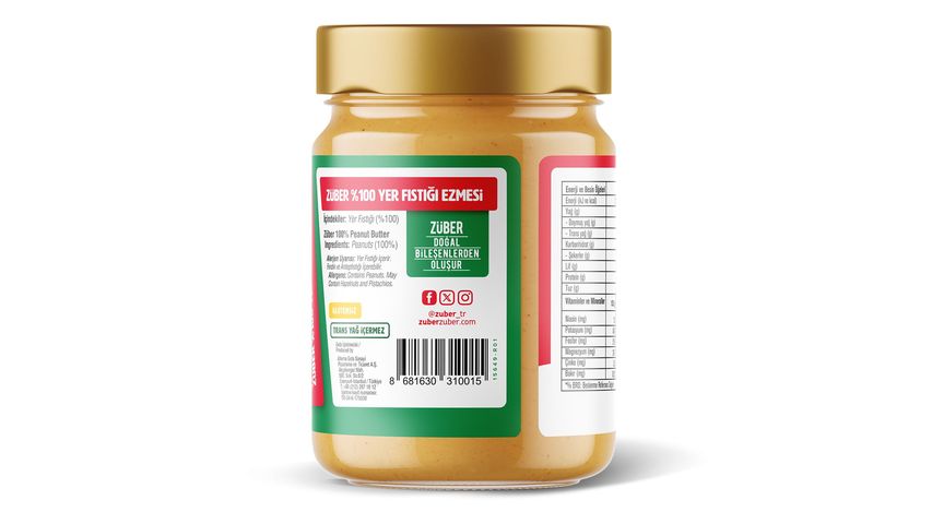 Züber 100% Peanut Butter 315 g
