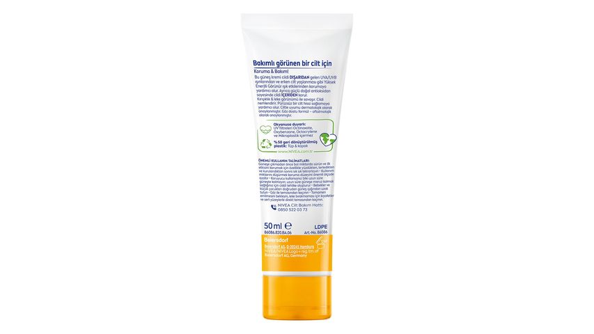 Nivea Sun Q10 Anti-Age & Anti-Spot Face Sunscreen SPF 50+ 50 ml