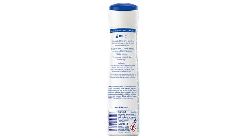 NIVEA Double Effect Kadın Sprey Deodorant 150 ml