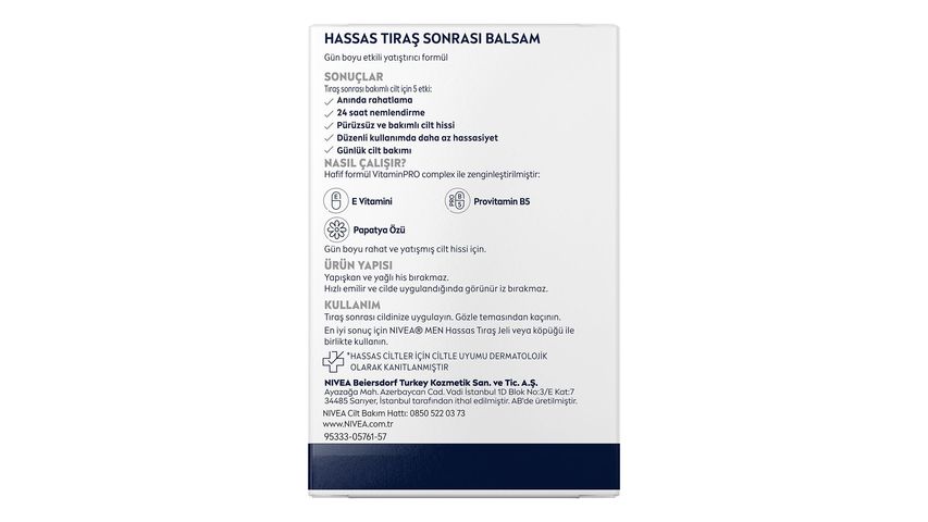 NIVEA MEN After Shave Balm 100 ml