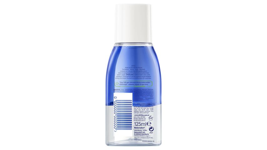 NIVEA Çift Fazlı Göz Makyaj Temizleyici Make Up Expert 125 ml