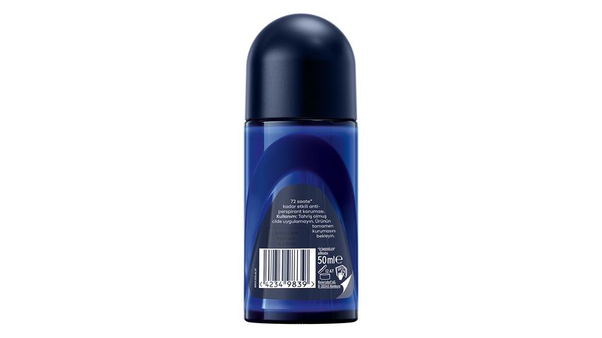 NIVEA MEN Roll-on Deodorant Deep Dimension Active Carbon 50 ml