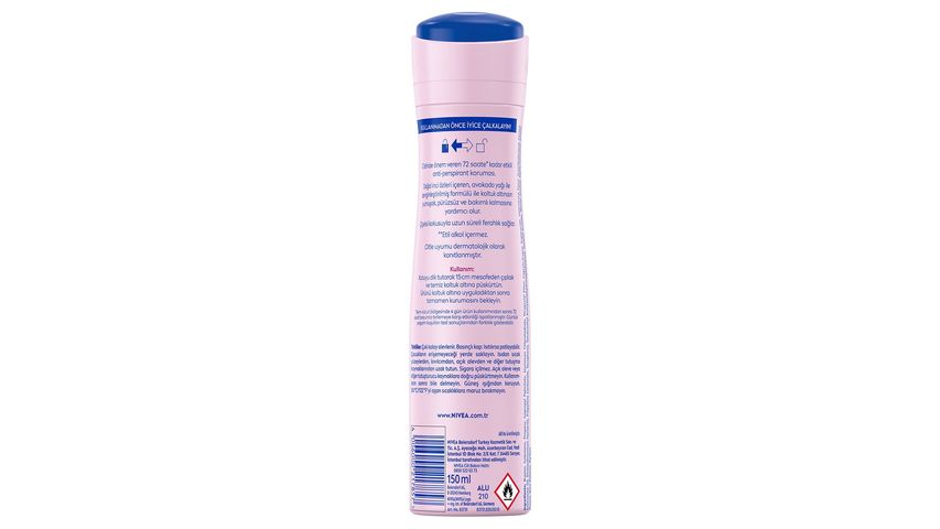 NIVEA Kadın Sprey Deodorant Pearl & Beauty Fine Fragrance 150 ml