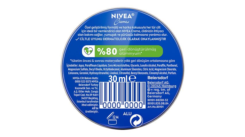 Nivea Krem 30 ml