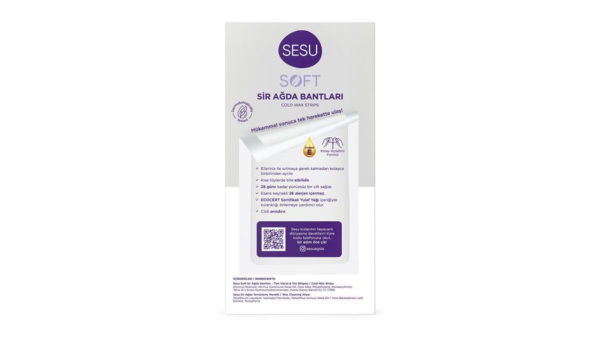 Sesu Oat Oil Wax Strips 32 Pieces